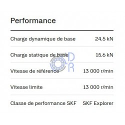 3304-2RS-C3-A-SKFT