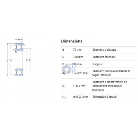 6314 -M-C3VL0241-SKF